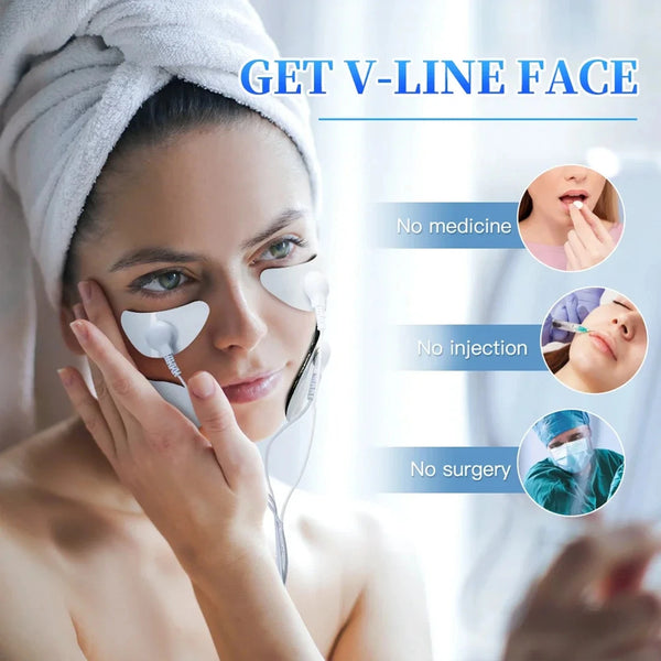 Microcurrent Face Skin Tightening Device