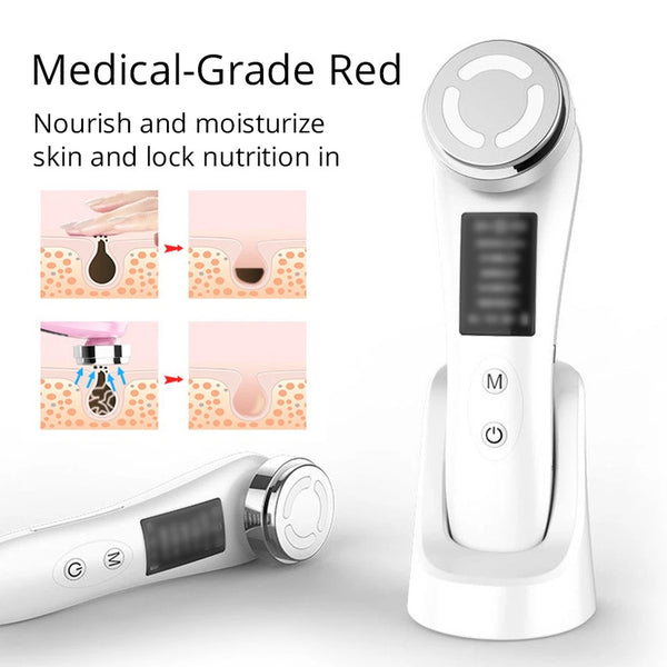 7 in 1 Face Lift Devices EMS RF Facial Massager