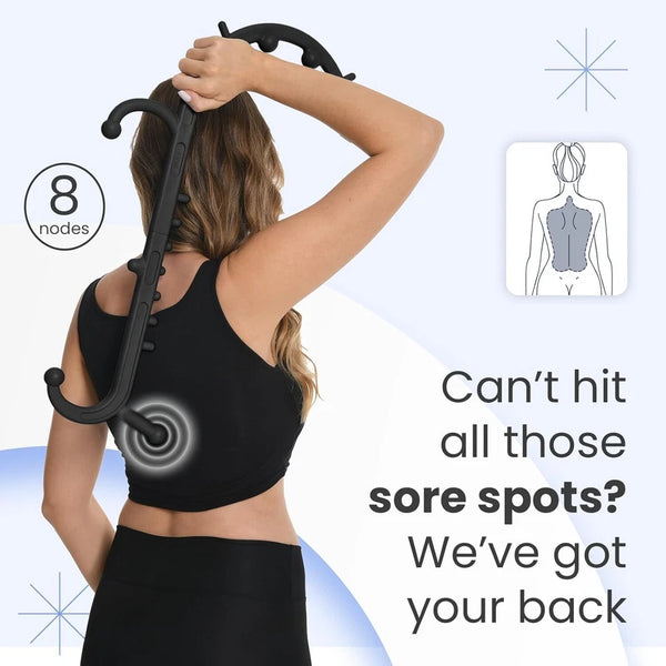Deep Tissue Back and Neck Self Massager Stick