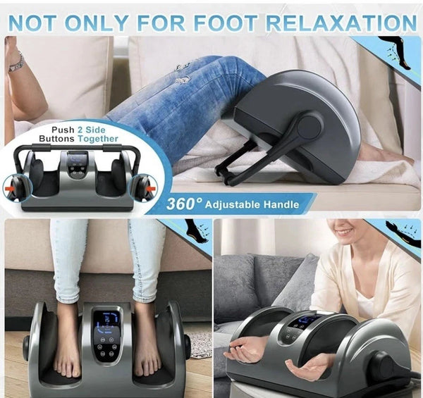 TISSCARE Shiatsu Foot and Calf Massager with Heat