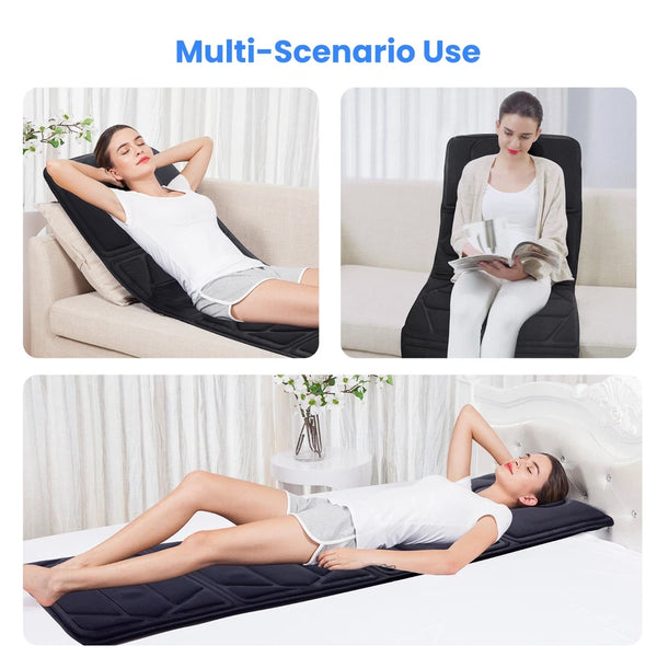 Vibrating Massage mat with heat Full Body Massager