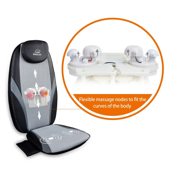 Shiatsu Back Massager with Massage Chair Pad and Seat Cushion