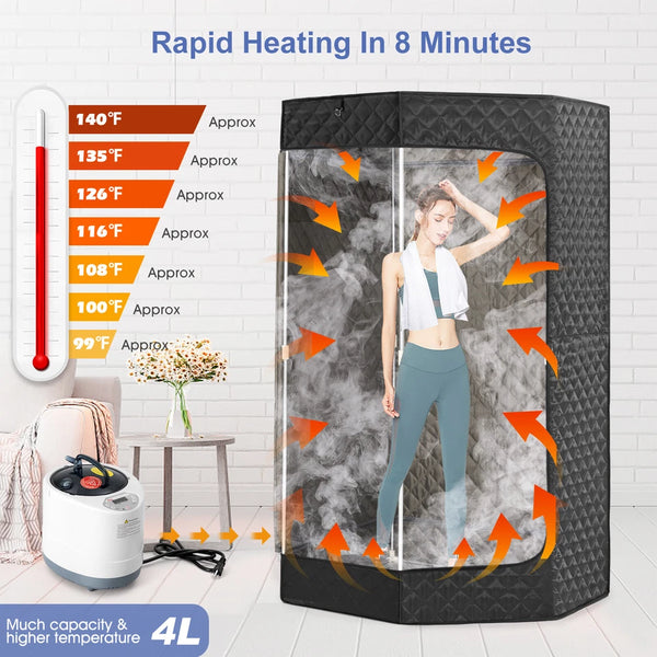 Steam Sauna Personal Home Spa Indoor