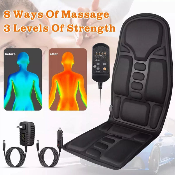 Massage Seat Cushion Heated Massager Chair