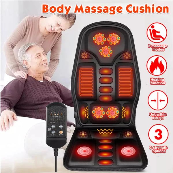 Massage Seat Cushion Heated Massager Chair