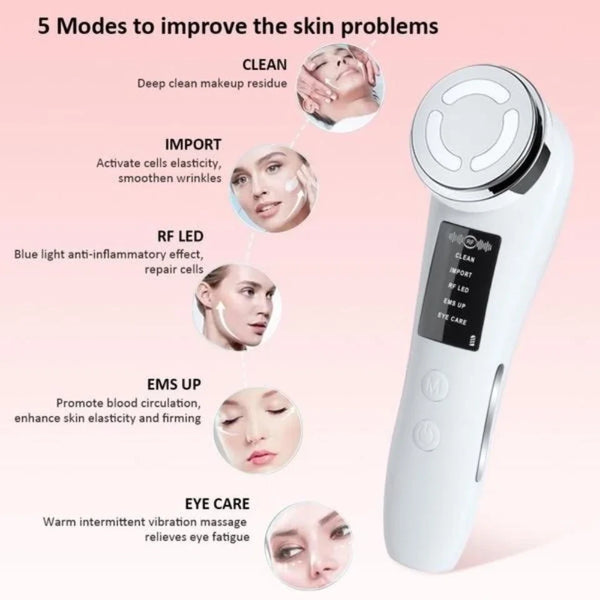7 in 1 Face Lift Devices EMS RF Facial Massager
