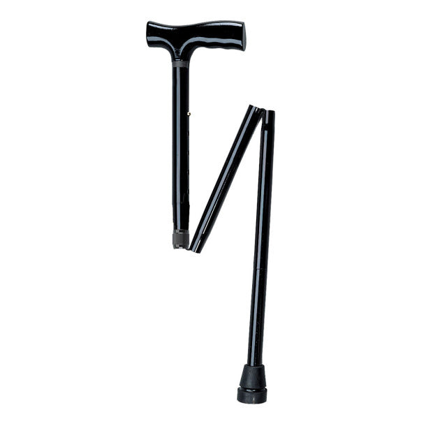 Lightweight Adjustable Folding Cane with T Handle