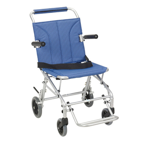 Super Light Folding Transport Wheelchair with Carry Bag