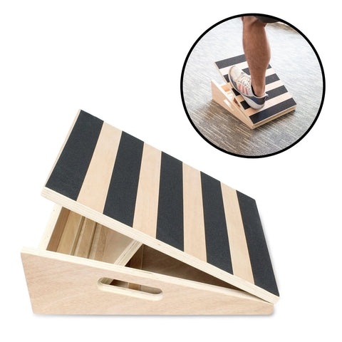 Wooden Incline Board Calf Stretch Wedge