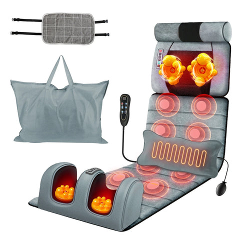 Full Body Massage Mat and Back Massager Pillow