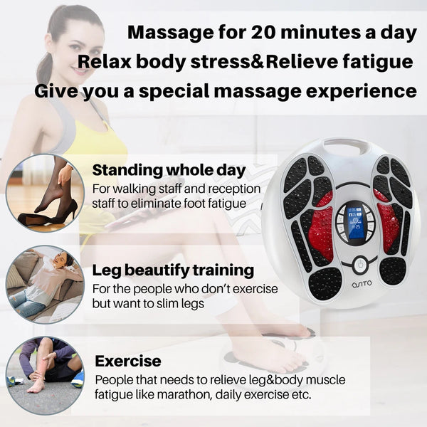 EMS Foot Massager For Neuropathy Promotes Blood Circulation
