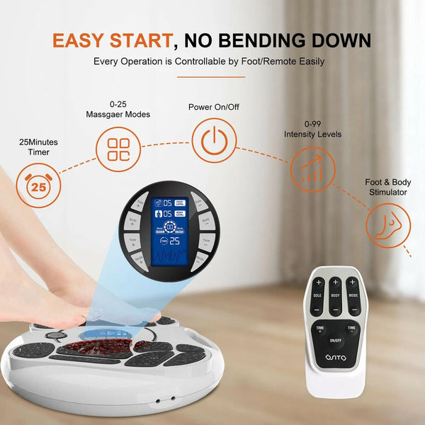 EMS Foot Massager For Neuropathy Promotes Blood Circulation