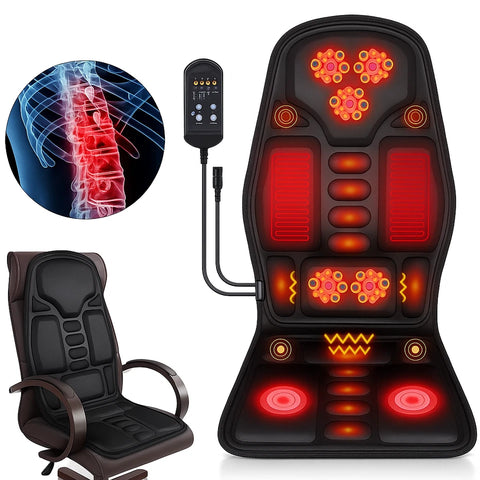 Massage Seat Cushion Heated Massager Chair
