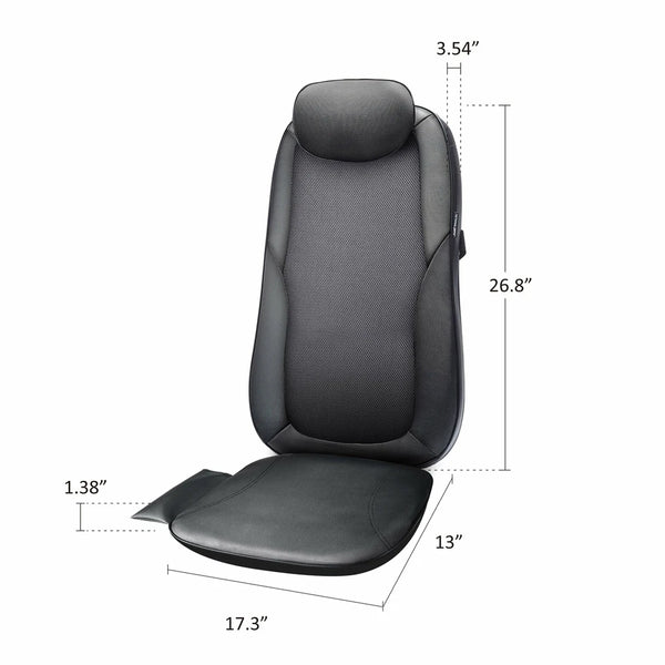 Shiatsu Back Massager with Heat Back Massager,Massage Chair Pad
