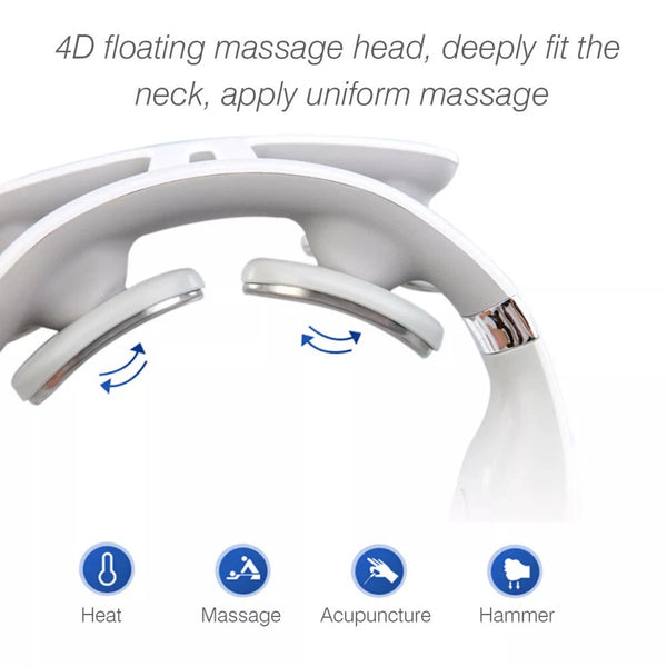 Heat Relax Neck Shoulder Pain Heating Massager